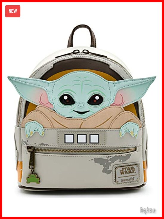 Faux Leather Star Wars Mini Backpack, Adjustable Straps, Wipe Clean main image 5